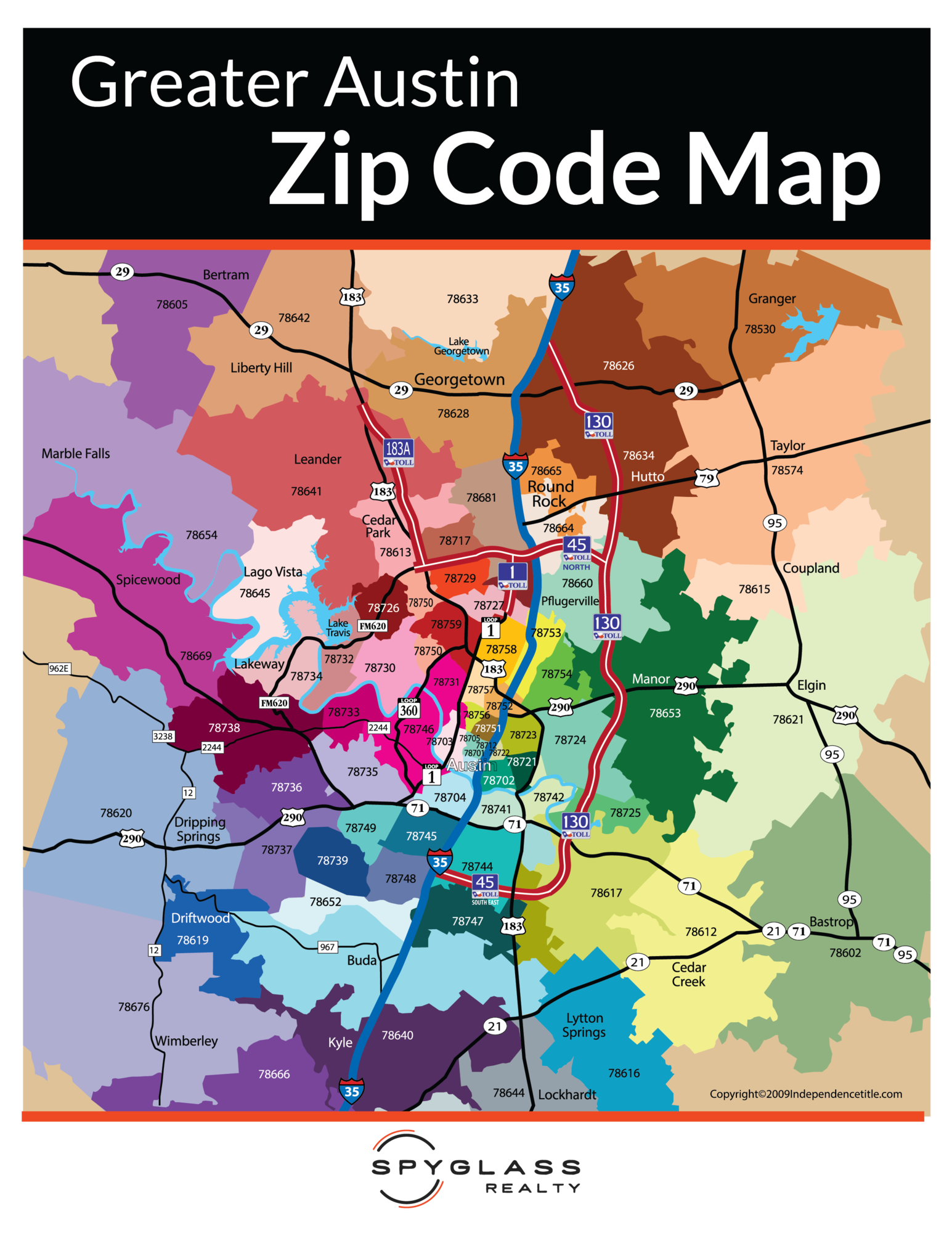 Austin Zip Code Search | Spyglass Realty
